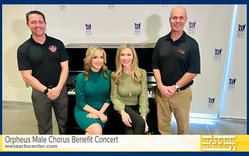 Arizona Midday covers benefit concert.