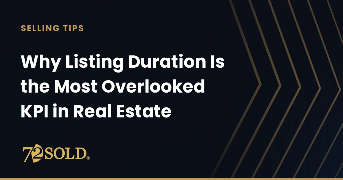 Why Listing Duration Is the Most Overlooked KPI in Real Estate