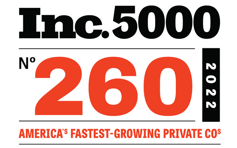 72SOLD Ranks No. 260 on the 2022 Inc. 5000 Annual List