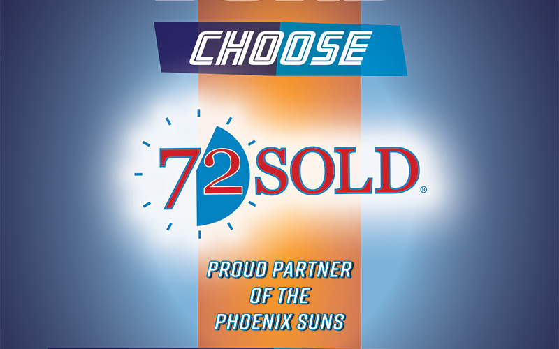 Phoenix Suns and 72SOLD Announce Winning Partnership